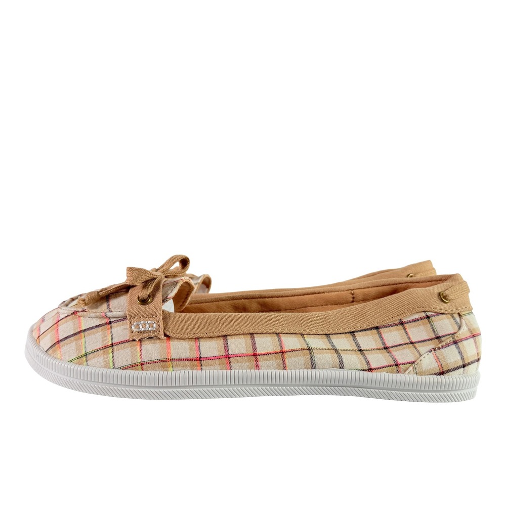 Rocket Dog Minnow Canton Plaid Cotton Slip On Shoes Women's Size 9.5 NIB